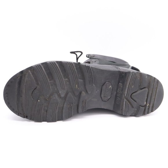 MATTERHORN Men 7.5R Leather Combat Boot GORETEX Vibram Steel Toe Black - Picture 11 of 16